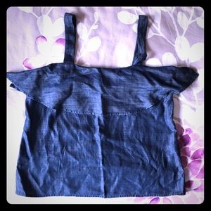 Banana Republic denim top size S